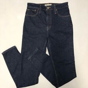 Madewell curvy high rise skinny jeans size 27